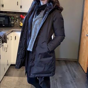 The North Face winter coat.